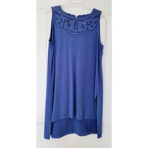 Alfani  Women's Sleeveless Tunic Top/Dress XL
